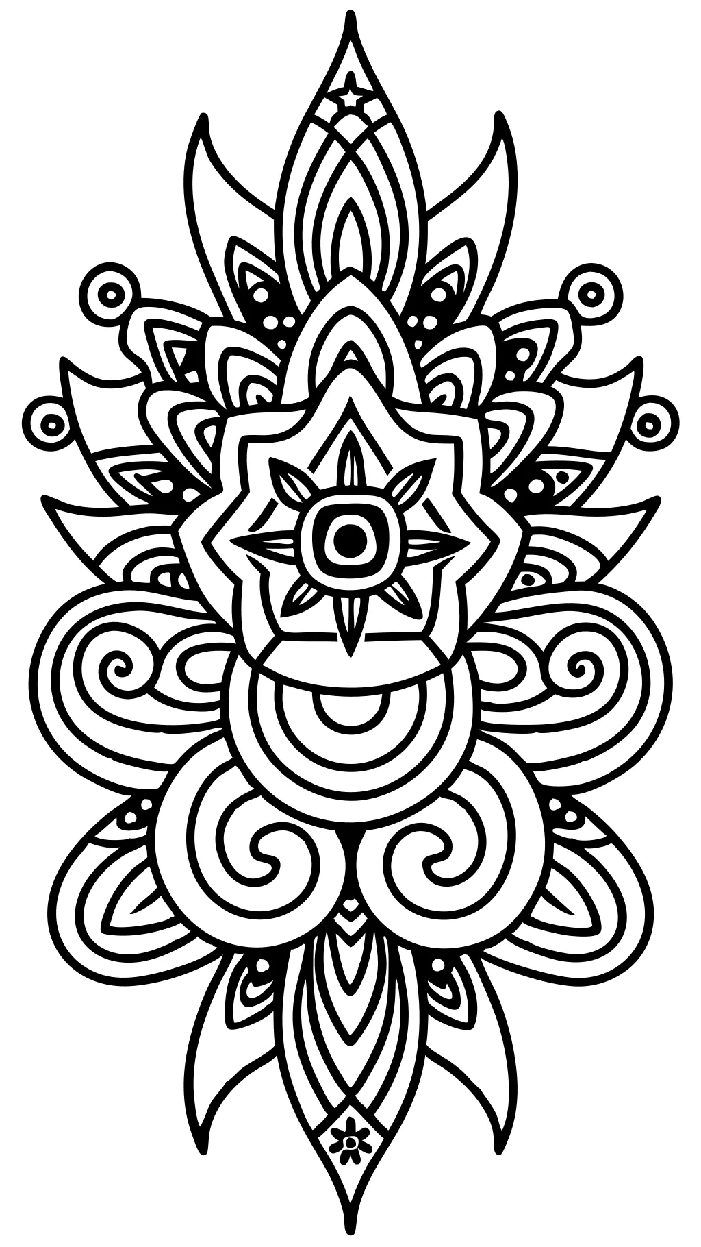 trippy printable coloring pages